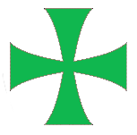 La croix de l'Ordre hospitalier et militaire de Saint-Lazare-de-Jérusalem